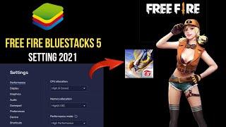 Bluestacks 5 NEW best headshot free fire settings , Keymapping + Custom HUD, Regedit with Aimlock.