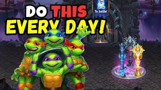 How to Get Free Totem Fragments with Ninja Turtles | Hero Wars Dominion Era