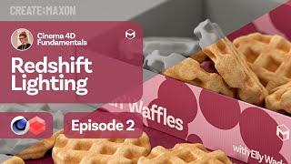 Episode 2 – Lighting – Cinema 4D Fundamentals: Makin’ Waffles