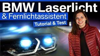 BMW Laserlicht & Fernlichtassistent - Tutorial und Test