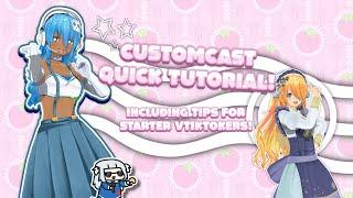 Customcast quick tutorial! || Inculding Vtiktoker tips!