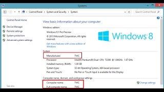 How to add OEM information in Windows 7/8/8.1/10