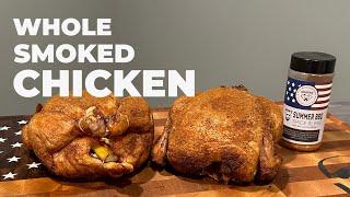 Whole Smoked Chicken | How to easily make juicy chicken