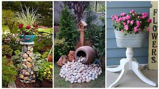 Beautiful garden decor! More than 100 ideas for your cozy backyard!