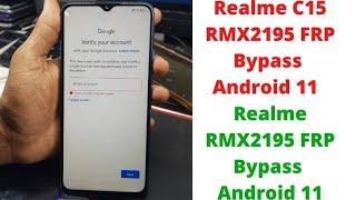 Realme C15 RMX2195 FRP Bypass Android 11- realme rmx2195 frp bypass android 11 - realme rmx2195 frp