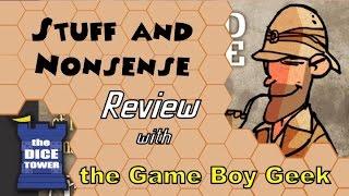 Stuff and Nonsense Review - with the Game Boy Geek