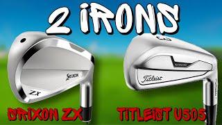 Who doesn't LOVE a 2 IRON? | SRIXON ZX vs TITLEIST U505