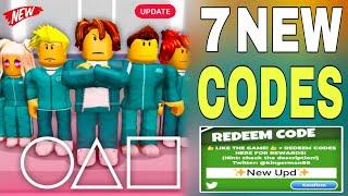 ️UPDATE️ SQUID GAME CODES SEPTEMBER 2024 - ROBLOX SQUID GAME CODES - SQUID GAME CODE