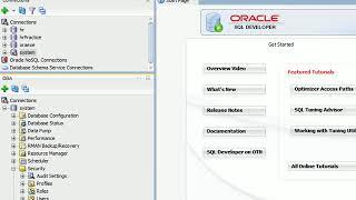 Oracle ---Creating Users in SQL Developer