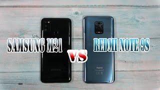 Samsung Galaxy M21 vs Xiaomi Redmi Note 9s | SpeedTest and Camera comparison