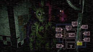 FNAF 3 in REAL TIME PURPLE GUY Attacks SPRING TRAP SFM Animation (fanmade)