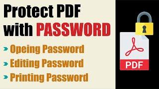 #How to protect PDF file with password | Lock PDF | Protect PDF | How to lock pdf | #pdf | #acrobat