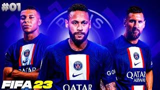 INÍCIO NO PSG ! RUMO A CHAMPIONS LEAGUE ! RECONSTRUINDO O CLUBE ! FIFA 23 - MODO CARREIRA! ULTIMATE!