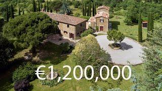 SOLD. Under the Tuscan Sun. Italian Property Virtual Tour near Cortona