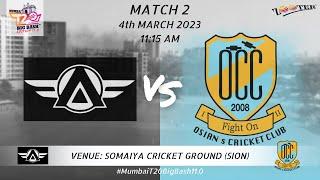 ACE VS OSIAN'S CRICKET CLUB | BIG BASH 11.0 2023 MATCH 2 | DAY 1