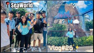 Florida- SeaWorld, Orlando Vlog | Vlog#26 | Oviya Bhandari |