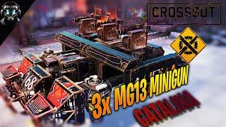 Crossout Minigun MG-13 with Catalina Cabin BUILD / 2023