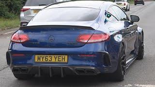 DECATTED Mercedes-AMG C63 BRUTAL V8 SOUND!!!