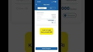 Loan on app #kartukredit #shortvideo