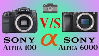 Sony Alpha 100 vs Sony Alpha 6000