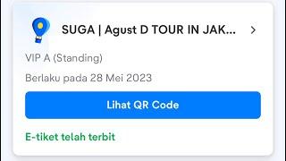 Tips war tiket konser Agust D Suga BTS di tiket.com (pasti dapet)