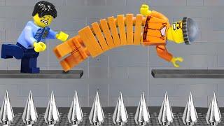 Escape Masters: Prisoners Outsmart Deadly Traps! LEGO Prison Break