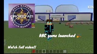 KBC | KBM | Kaun Banega Crorepati | Game | Minecraft