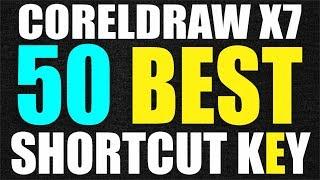 Coreldraw x7 Tutorial - 50 Best Shortcut key for Beginners Best Tips by AS GRAPHICS