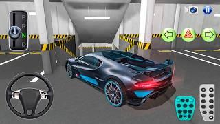 New Racing Car Bugatti Divo in Parking Building - 3D Driving Class Simulation - best android game