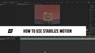 How To Stabilize Lock Footage in After Effects | Stabilize motion