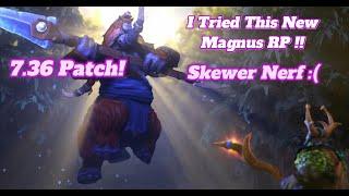 Dota 2 7.36 Magnus Moments By Ar1se Still Making Plays But HARD GAMES !