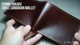 Shell Cordovan Shinki Hikaku Wallet by Alder