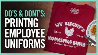 Printing for Custom Business Employee Uniforms | Profitable Market for Apparel Decorators