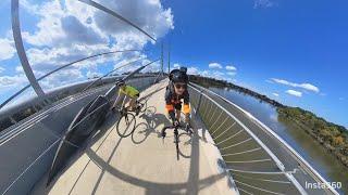 Insta360 X3 - Bike ride to the University of Queensland | Beautiful Brisbane