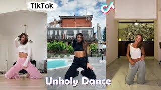 Unholy - Sam Smith & Kim Petras ~ Best TikTok Dance Compilation - Girls Response #unholy #dance
