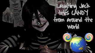 LAUGHING JACK TRIES CANDY FROM AROUND THE WORLD // Cosplay