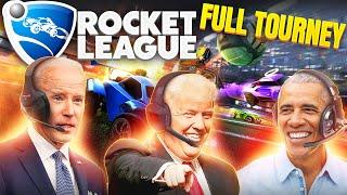 US Presidents Play Rocket League FULL TOURNEY