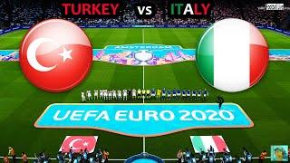 PES 2021 | TURKEY vs ITALY | EURO 2020