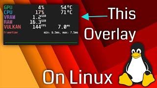 FPS Game Overlay in Linux