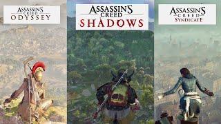 Assassin’s Creed Shadows vs Odyssey vs Syndicate | Assassin’s Creed Shadows Comparison