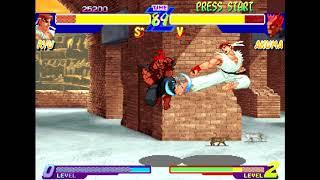 Street Fighter Alpha - Akuma secret boss
