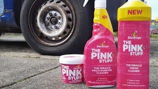 Will THE PINK STUFF remove rust from my car?