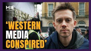 Owen Jones calls out Western media for allowing genocide