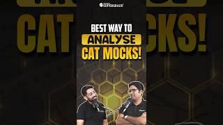 Best Way to Analyze CAT Mocks | How to Effectively Analyze CAT Mocks for Better Scores | #shorts