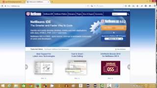 How to install the Netbeans IDE and Java JDK on Windows 8 / 8.1 or Windows 10