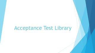 Finance and Operations Acceptance Test Library - TechTalk