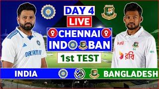 India vs Bangladesh 1st Test Live Scores | IND vs BAN 1st Test Day 4 Live Scores & Commentary