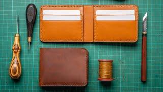 Beginner Bifold Wallet // Be The Maker // PDF Pattern and Acrylic Packs