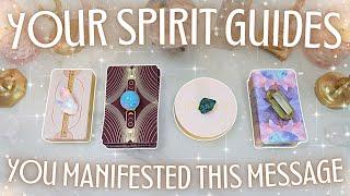 Your Spirit Guides REALLY Want You To Hear This Message 🪽 • PICK A CARD •
