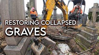 HOW TO RESTORE OLD GRAVES, Undercliffe Cemetery, Bradford